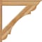 Ekena Millwork Olympic Traditional Rough Sawn Outlooker, Western Red Cedar, 8"W x 48"D x 48"H OUT08X48X48OLY01RWR - alternate 2